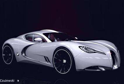 بوغاتي غانغلوف مذهلة من تصميم باول كزيزيويسكي